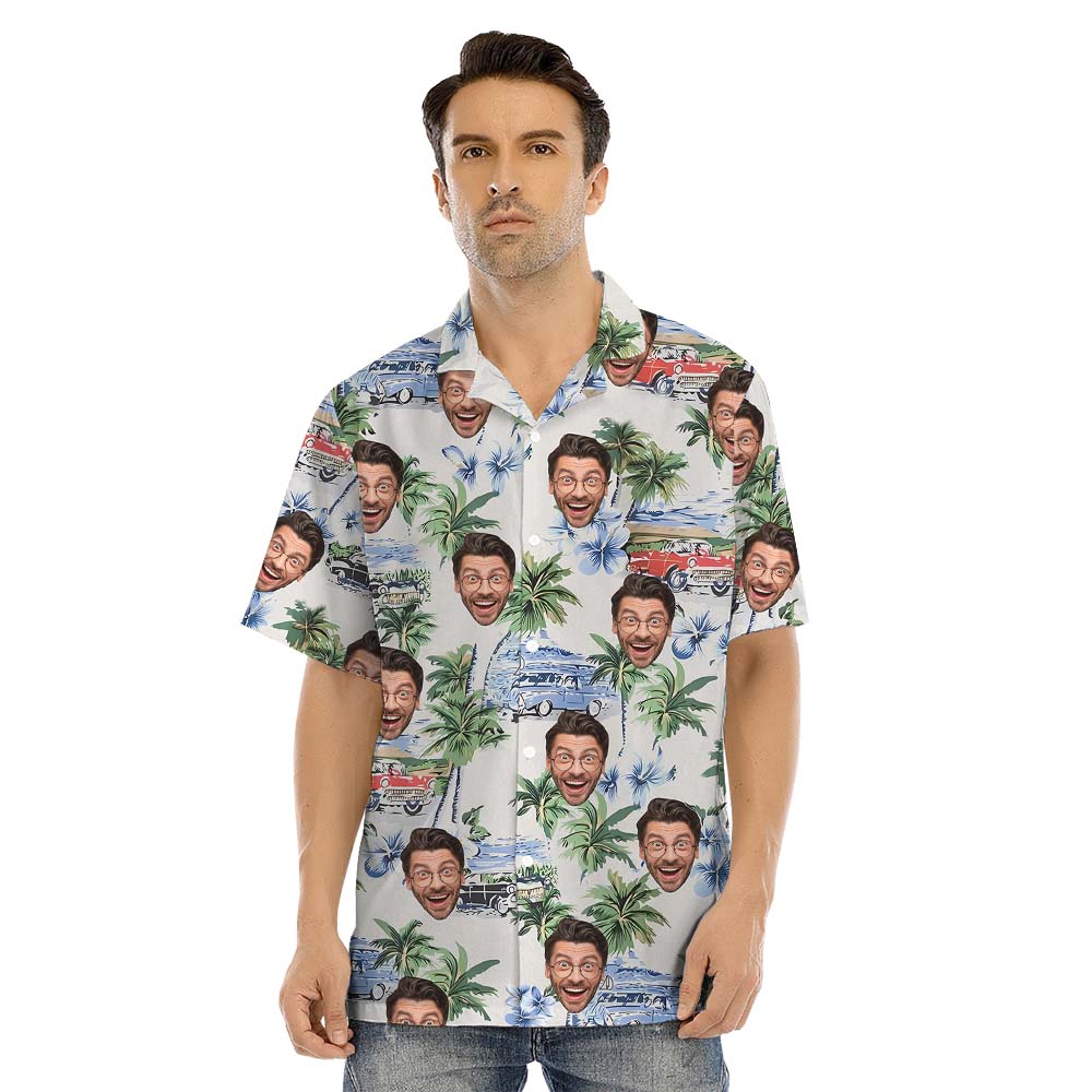 Vintage Custom Beach Matching Family And Dog Hawaiian Shirt