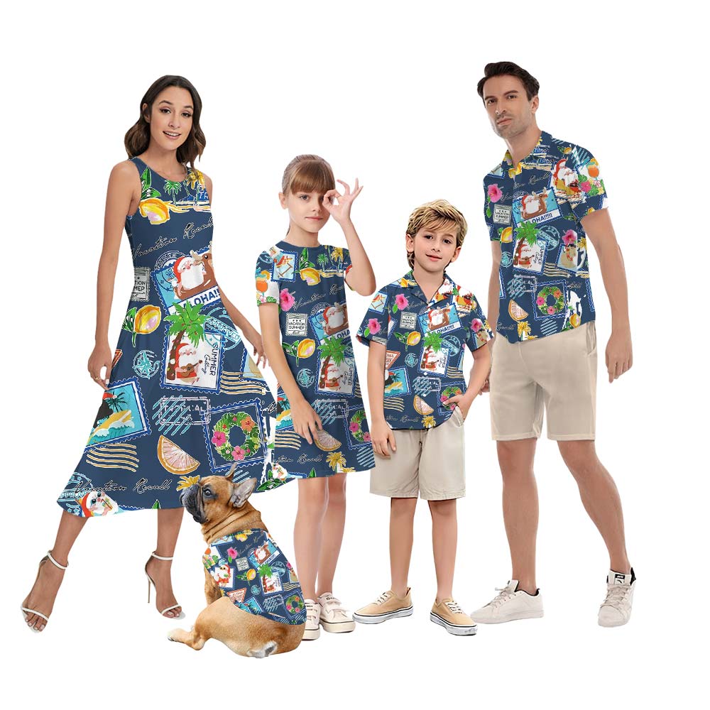 Summer Vibes Matching Family Outfits For Vacation - variant image 1