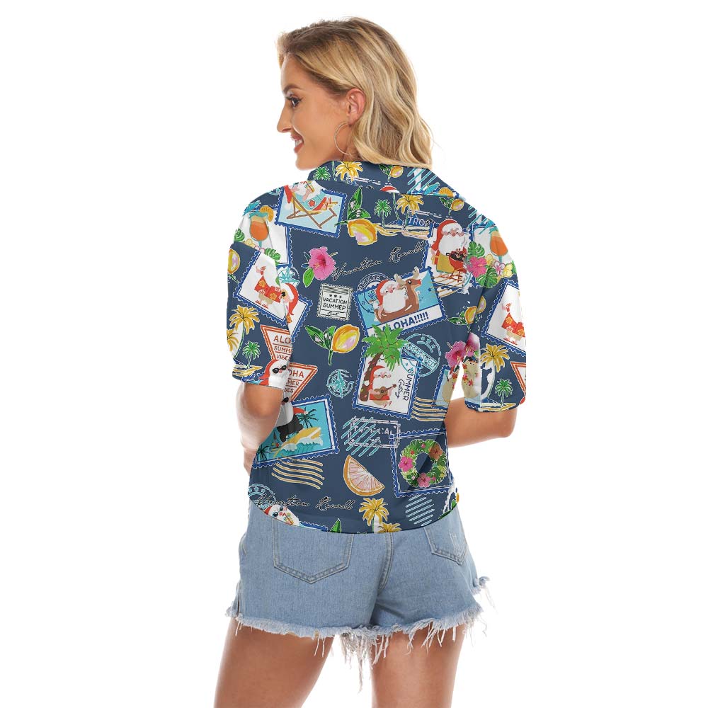 Aloha Summer Feelings Women's Cropped Shirt