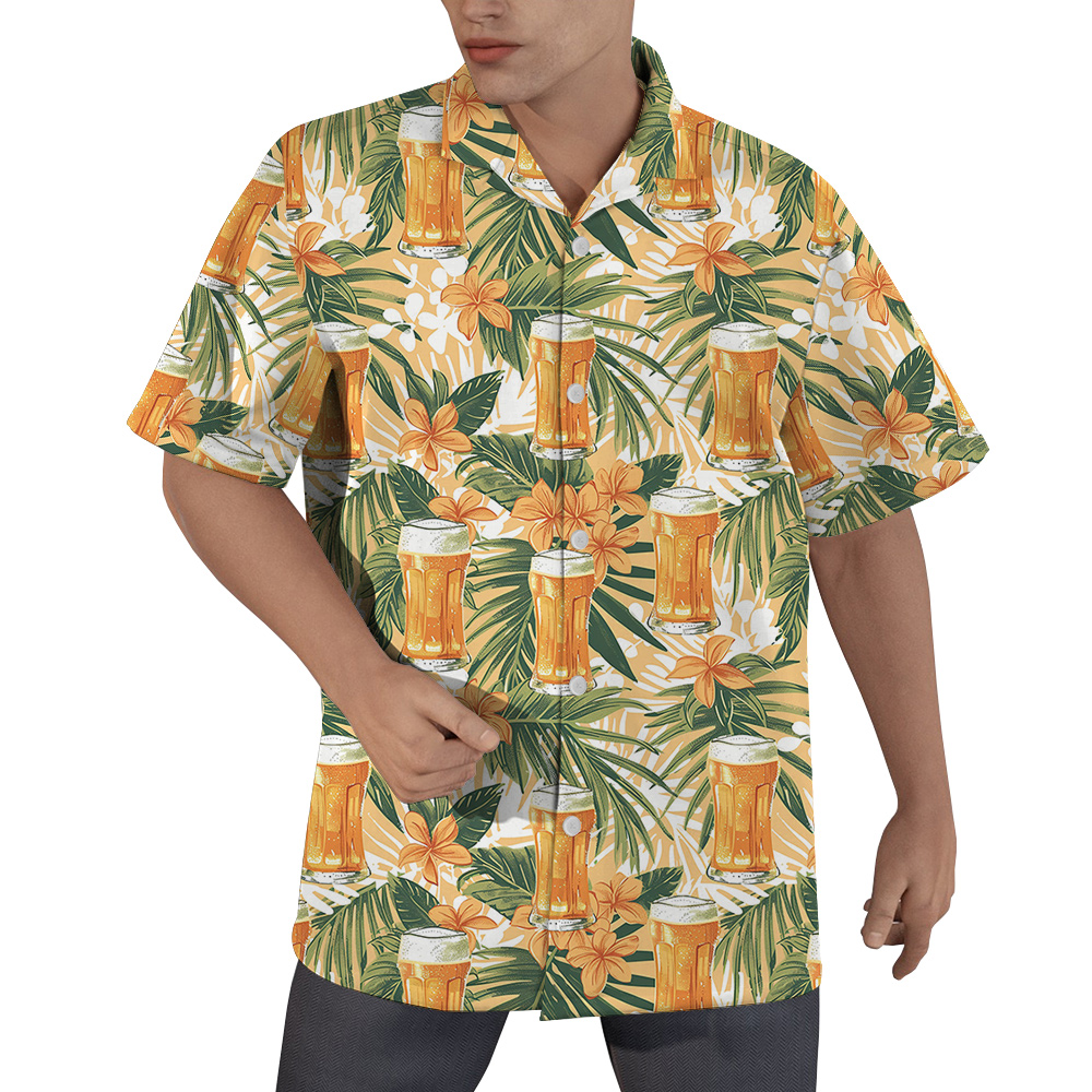 Make Your Beer Disappear Hawaiian Men Shirt