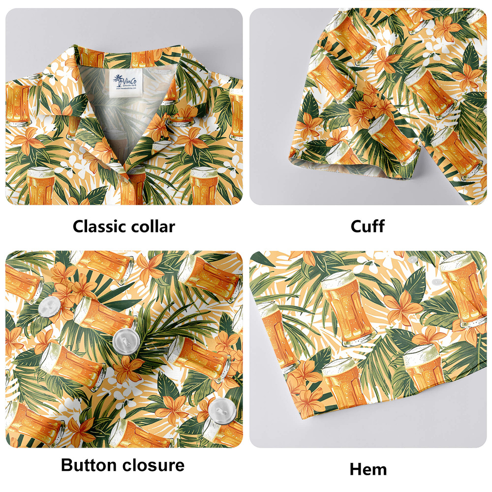 Make Your Beer Disappear Hawaiian Men Shirt