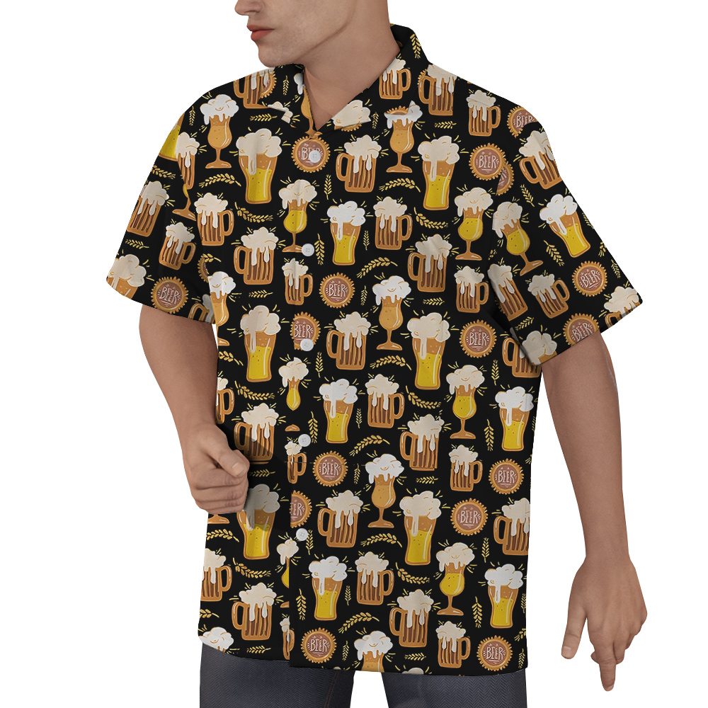 Do You Want A Beer Hawaiian Men Shirt