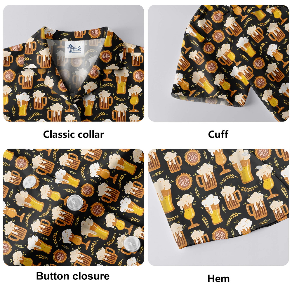 Do You Want A Beer Hawaiian Men Shirt