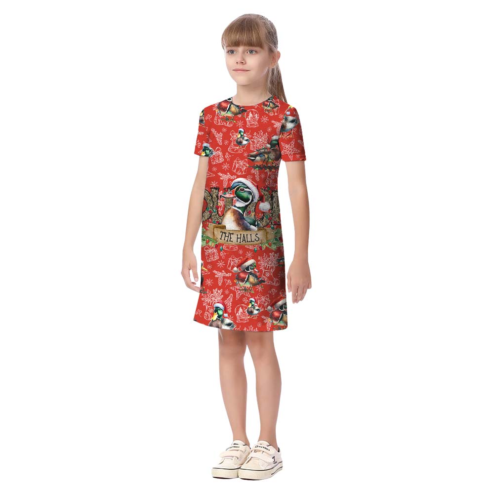Christmas Matching Duck Family Hawaiian Outfits