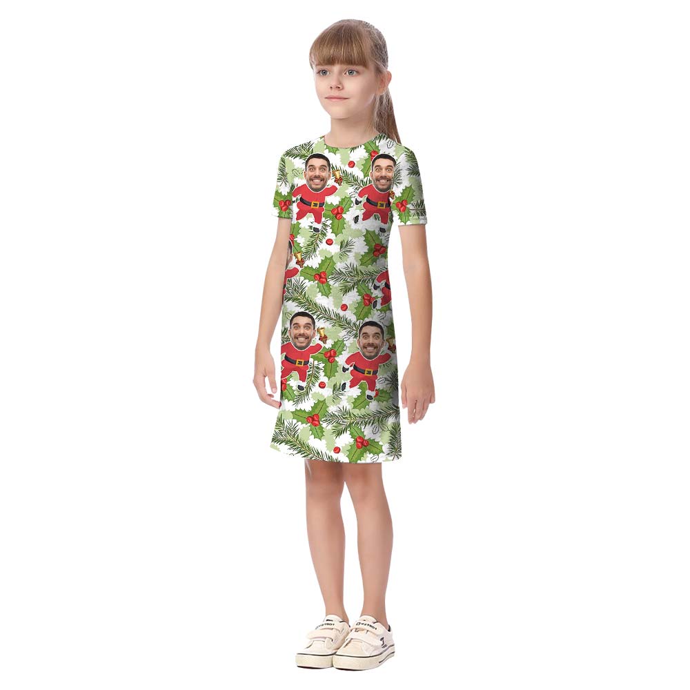 Custom Xmas Santa Family Aloha Matching Outfits