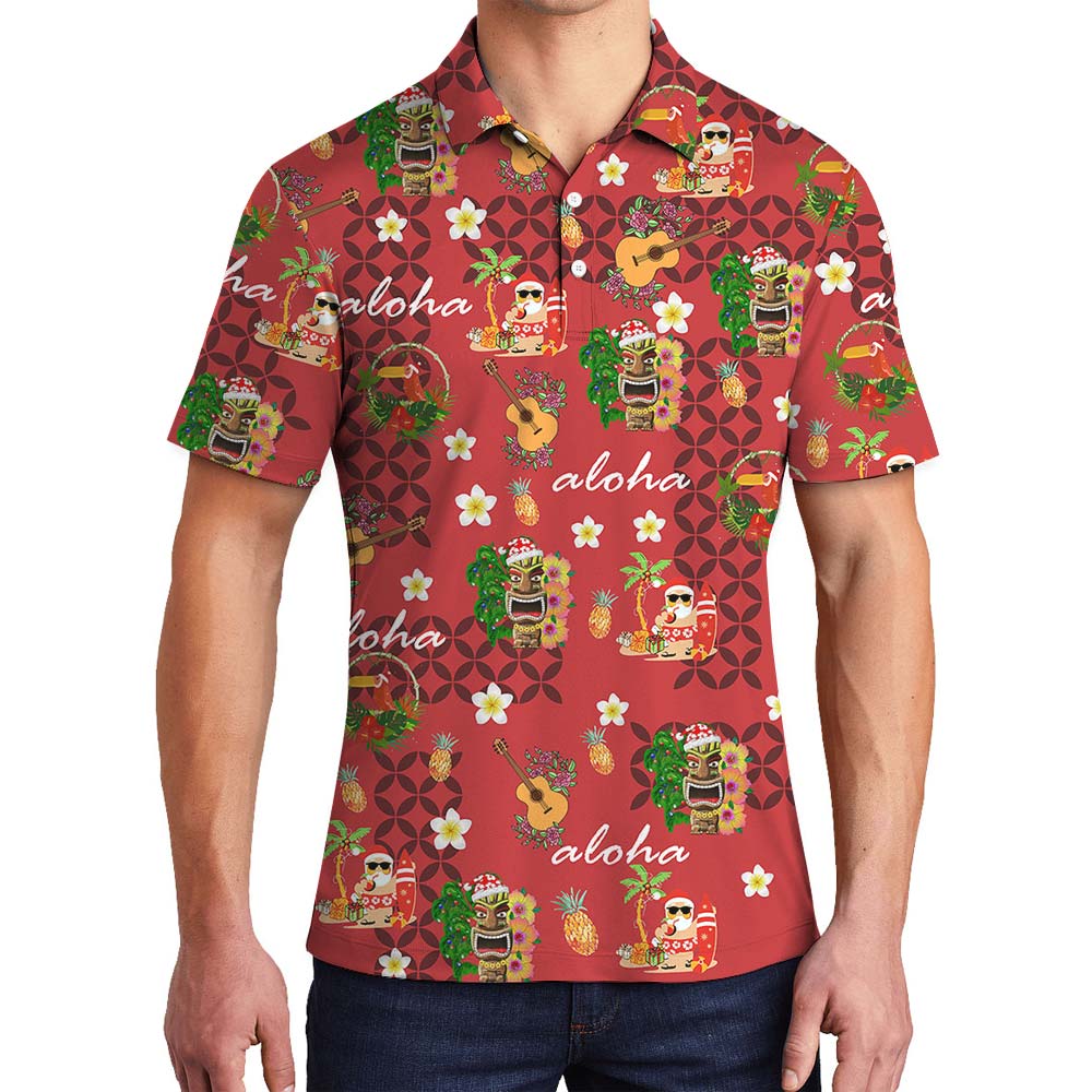 Aloha Men's Polo For Summer Vacation - variant image 1
