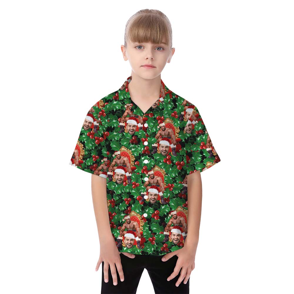Custom Face Family Tropical Matching Outfits