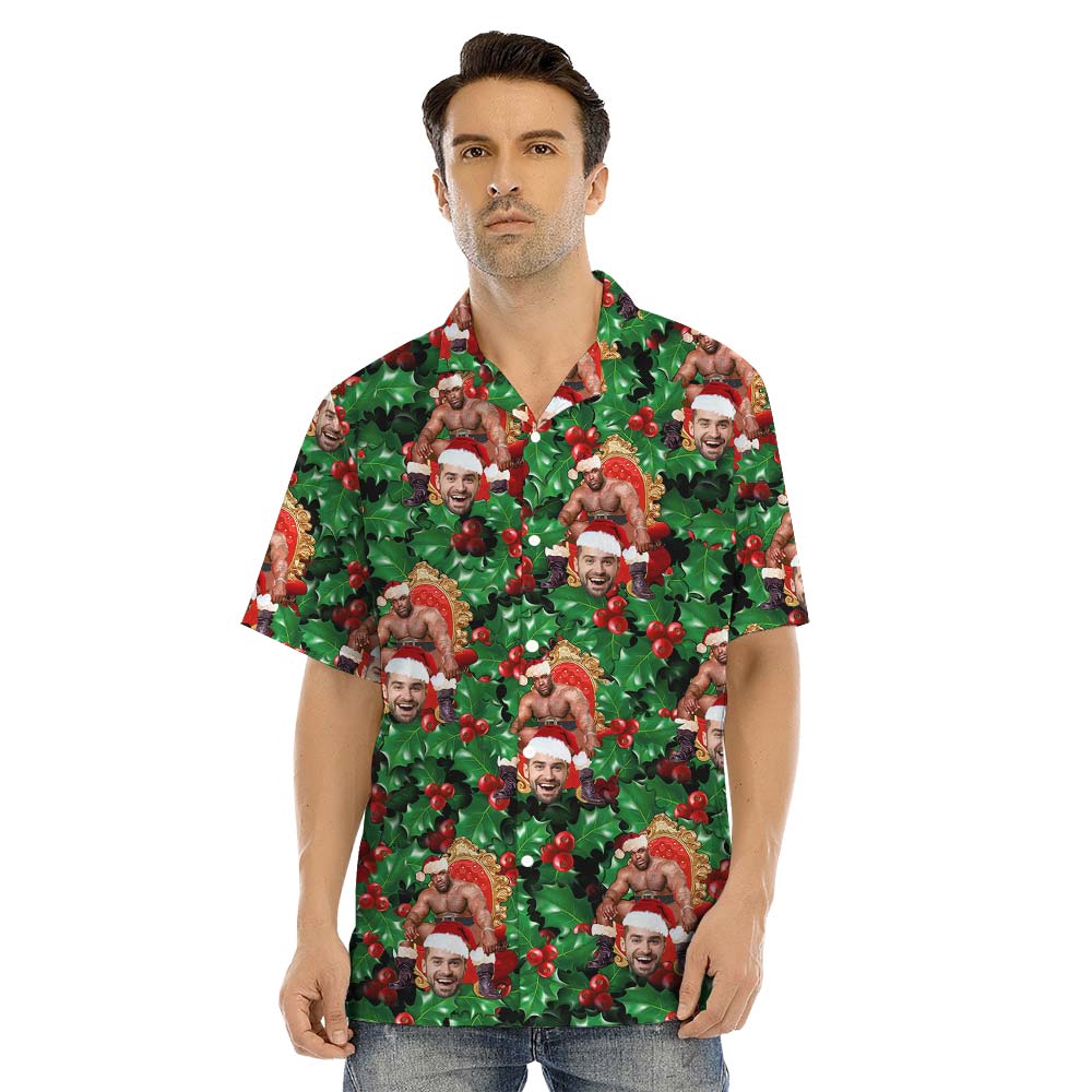 Custom Face Family Tropical Matching Outfits