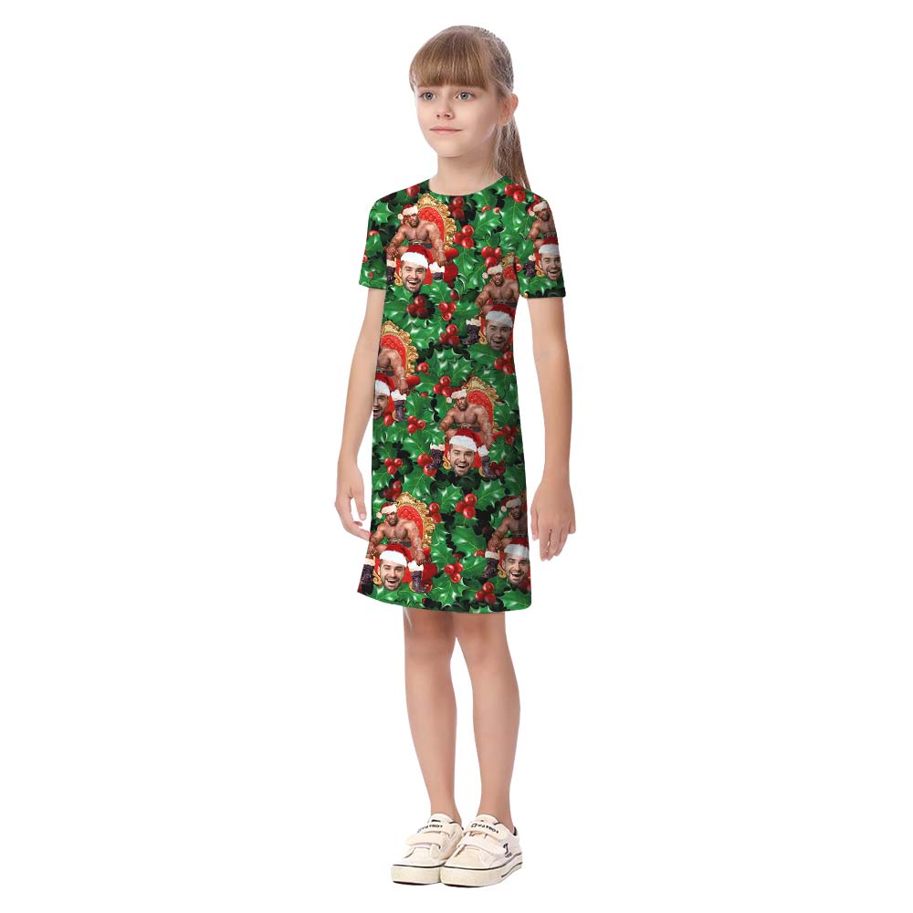 Custom Face Family Tropical Matching Outfits