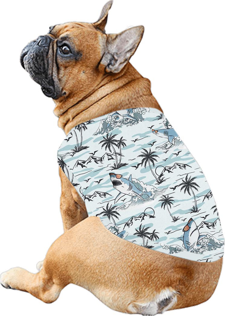 Funny Shark Matching Hawaiian Outfits For Family