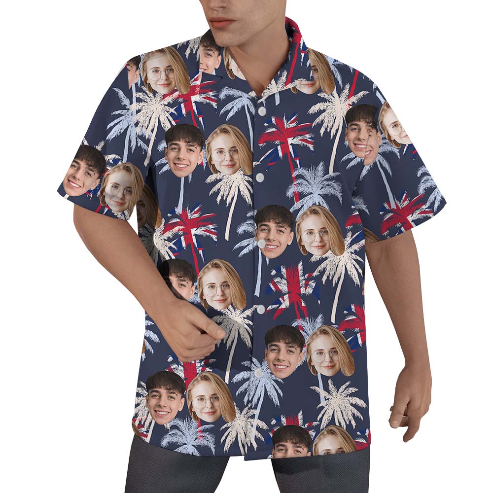 Union Flag Custom Hawaiian Shirt With 2 Faces - variant image 1