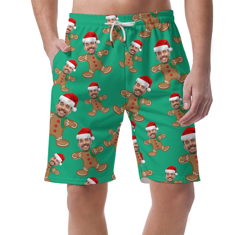 Celebrate Gingerbread's Day With Custom Men's Shorts - variant image 1