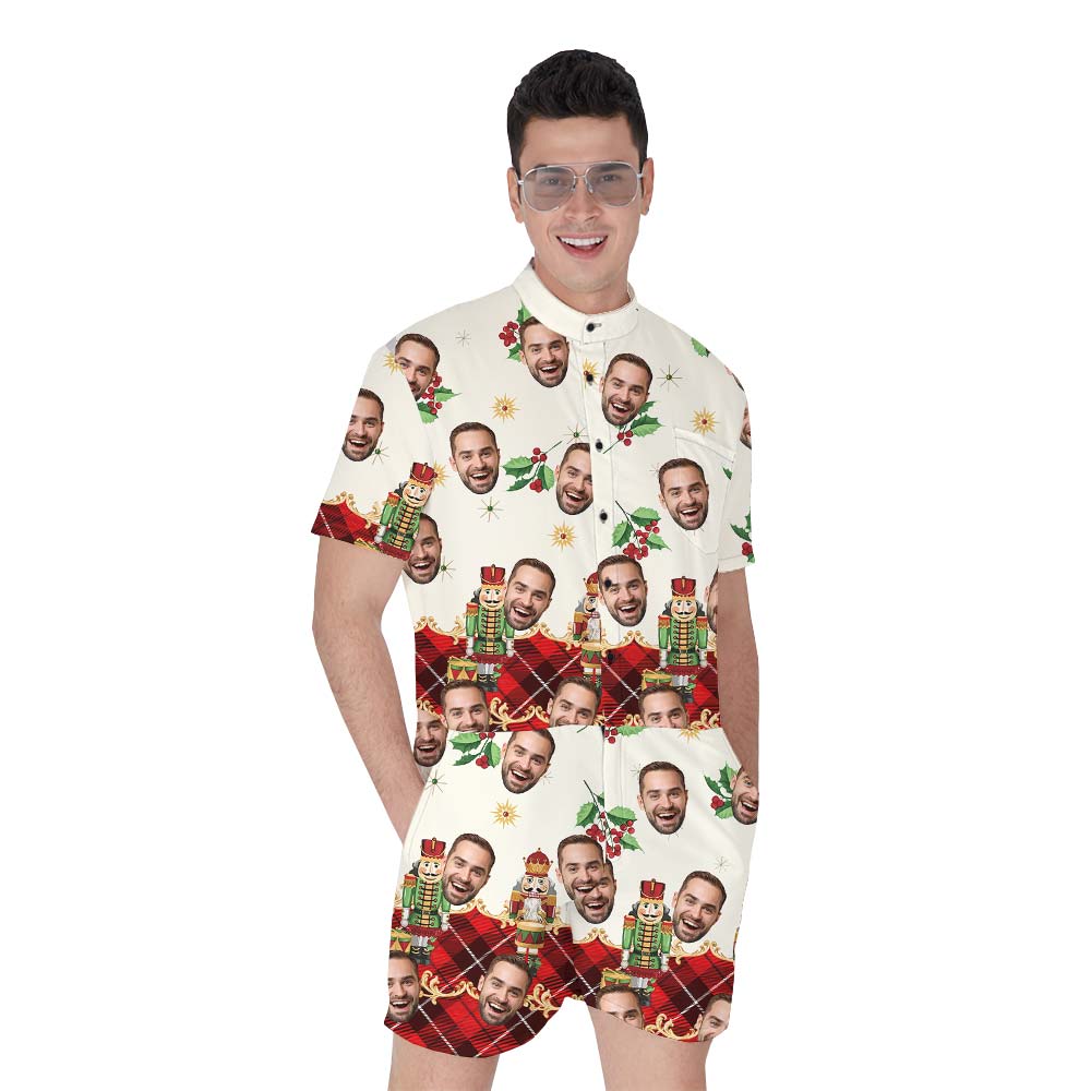 Personalized Nutcracker Men's Romper For Vacation - variant image 1