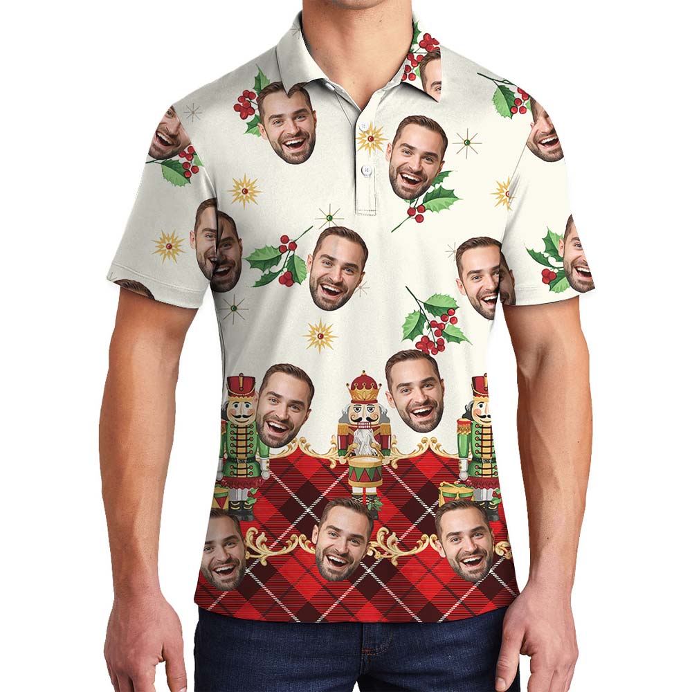 Personalized Nutcracker Aloha Men's Polo - variant image 1