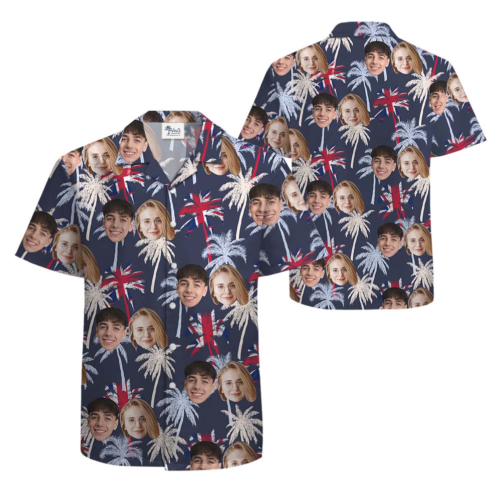 Union Flag Custom Hawaiian Shirt With 2 Faces