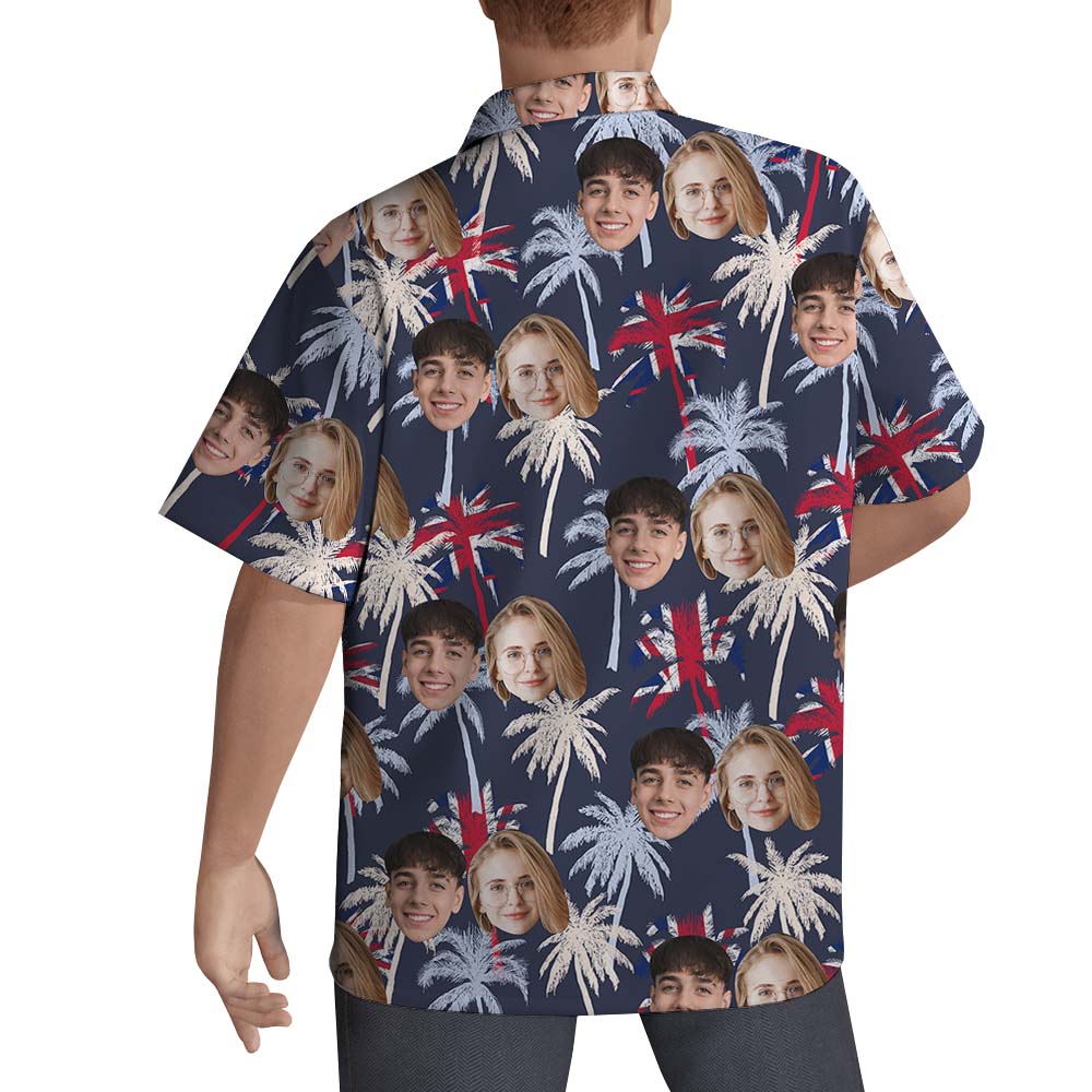 Union Flag Custom Hawaiian Shirt With 2 Faces