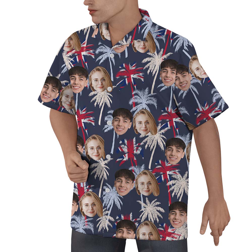 Union Flag Custom Hawaiian Shirt With 2 Faces