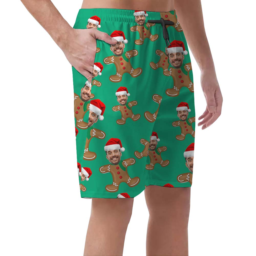 Celebrate Gingerbread's Day With Custom Men's Shorts