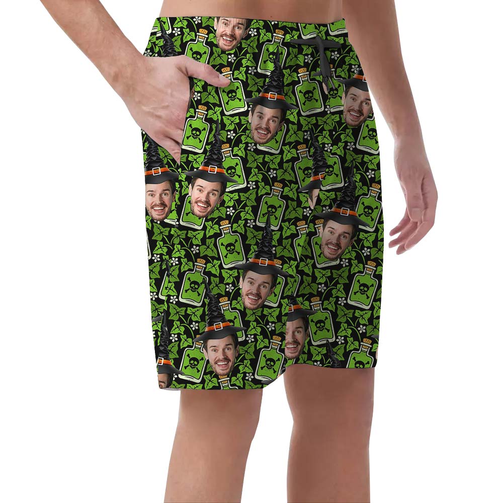 Personalized Face Men's Shorts For Patrick's Day