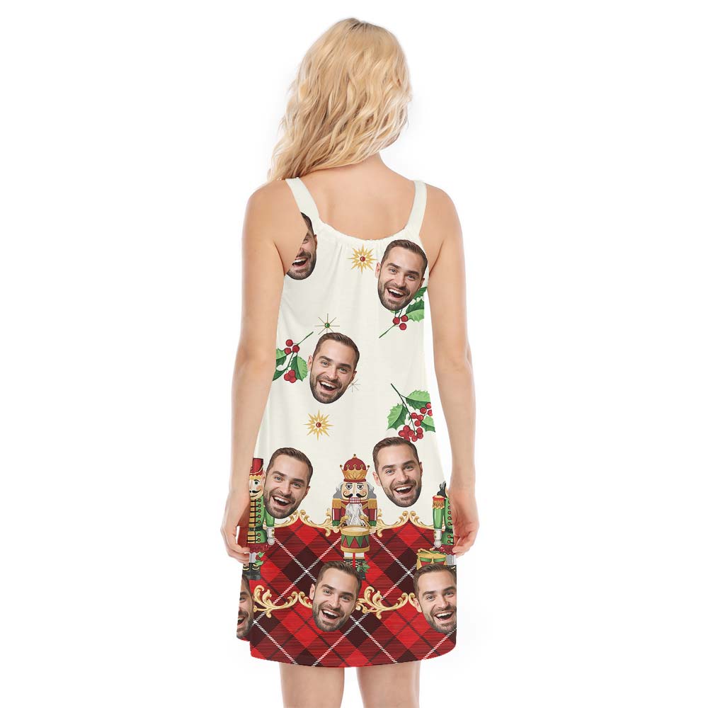 Nutcracker Custom Face Hawaiian Cami Dress