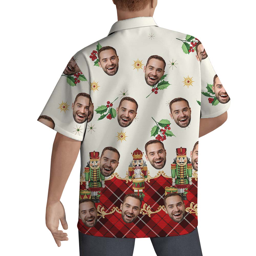 Nutcracker Custom Face Men Hawaiian Shirt