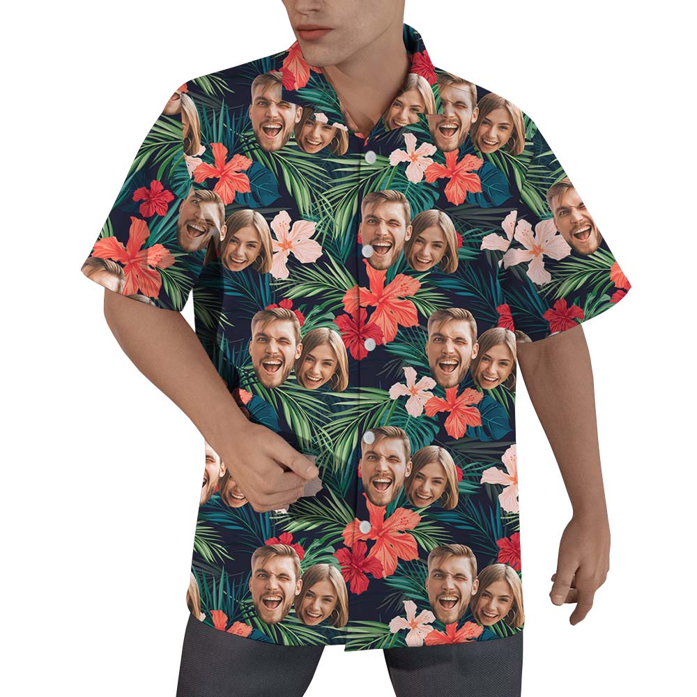 Custom Hawaiian Shirts With Face Preview - variant image 1