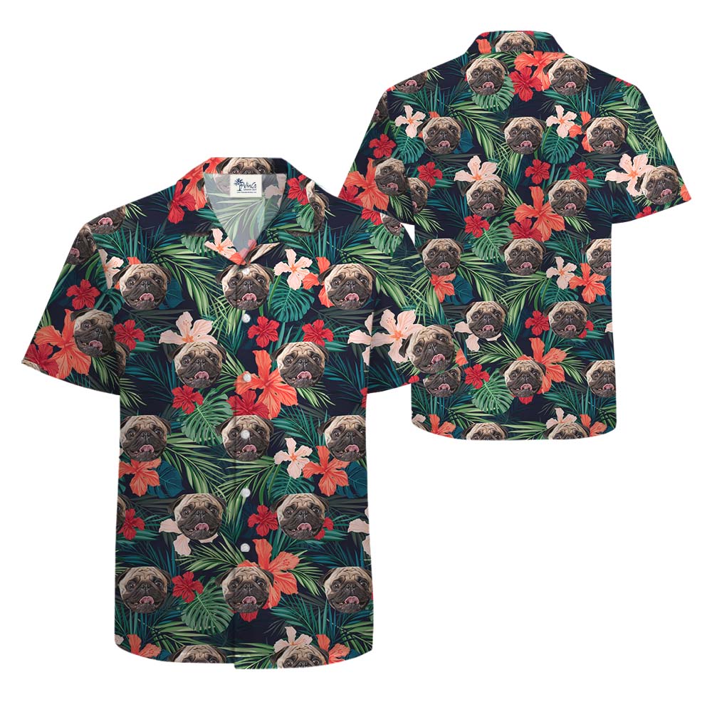Custom Hawaiian Shirt With Pet Face