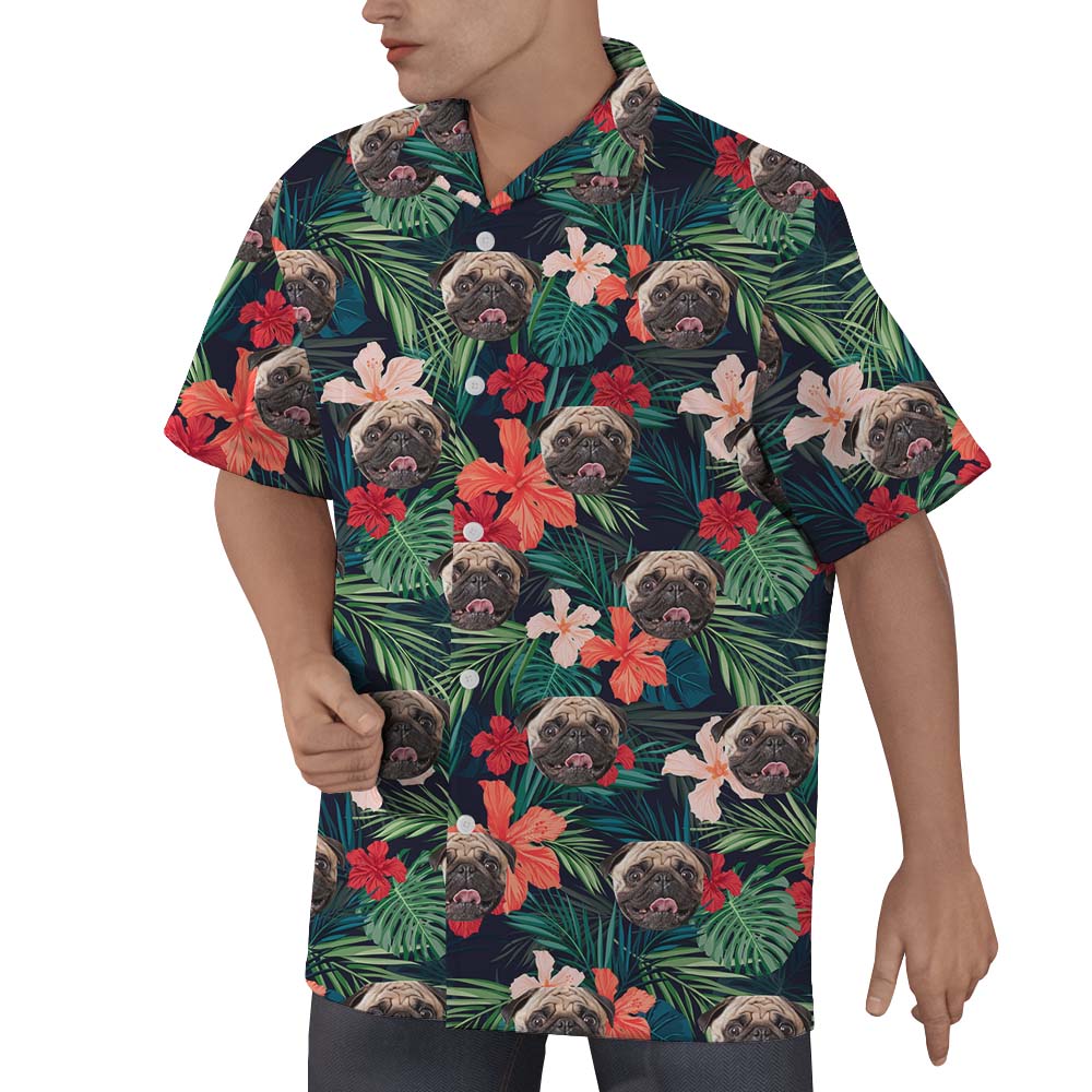 Custom Hawaiian Shirt With Pet Face