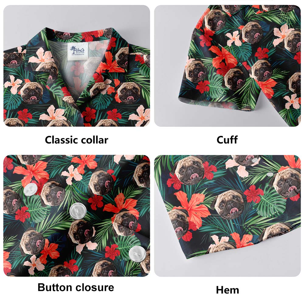 Custom Hawaiian Shirt With Pet Face