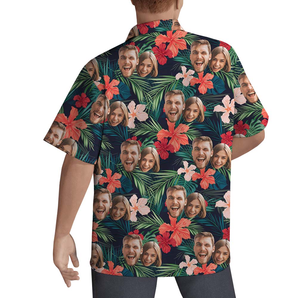 Custom Hawaiian Shirts With Face Preview
