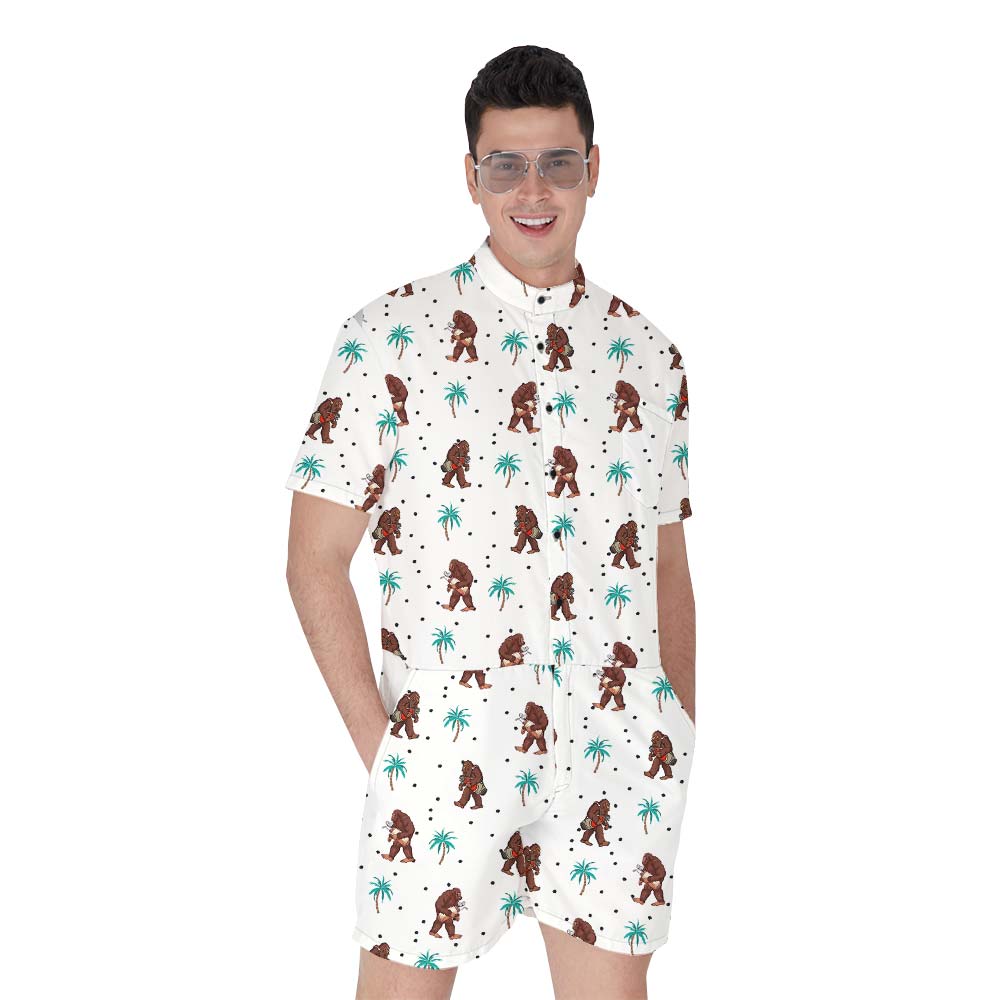 Matching Bigfoot Aloha Men's Romper - variant image 1
