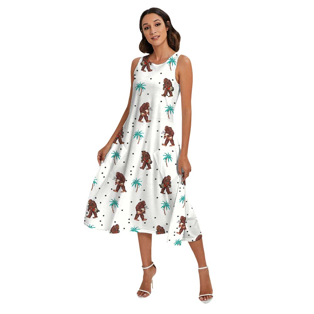 Summer Matching Bigfoot Family Aloha Outfits