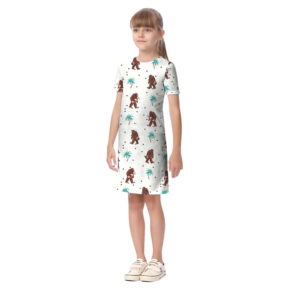 Summer Matching Bigfoot Family Aloha Outfits