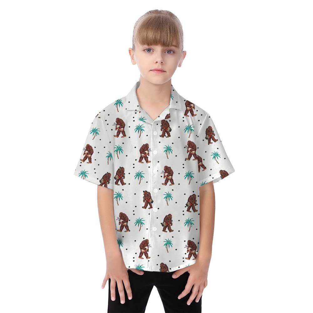 Summer Matching Bigfoot Family Aloha Outfits