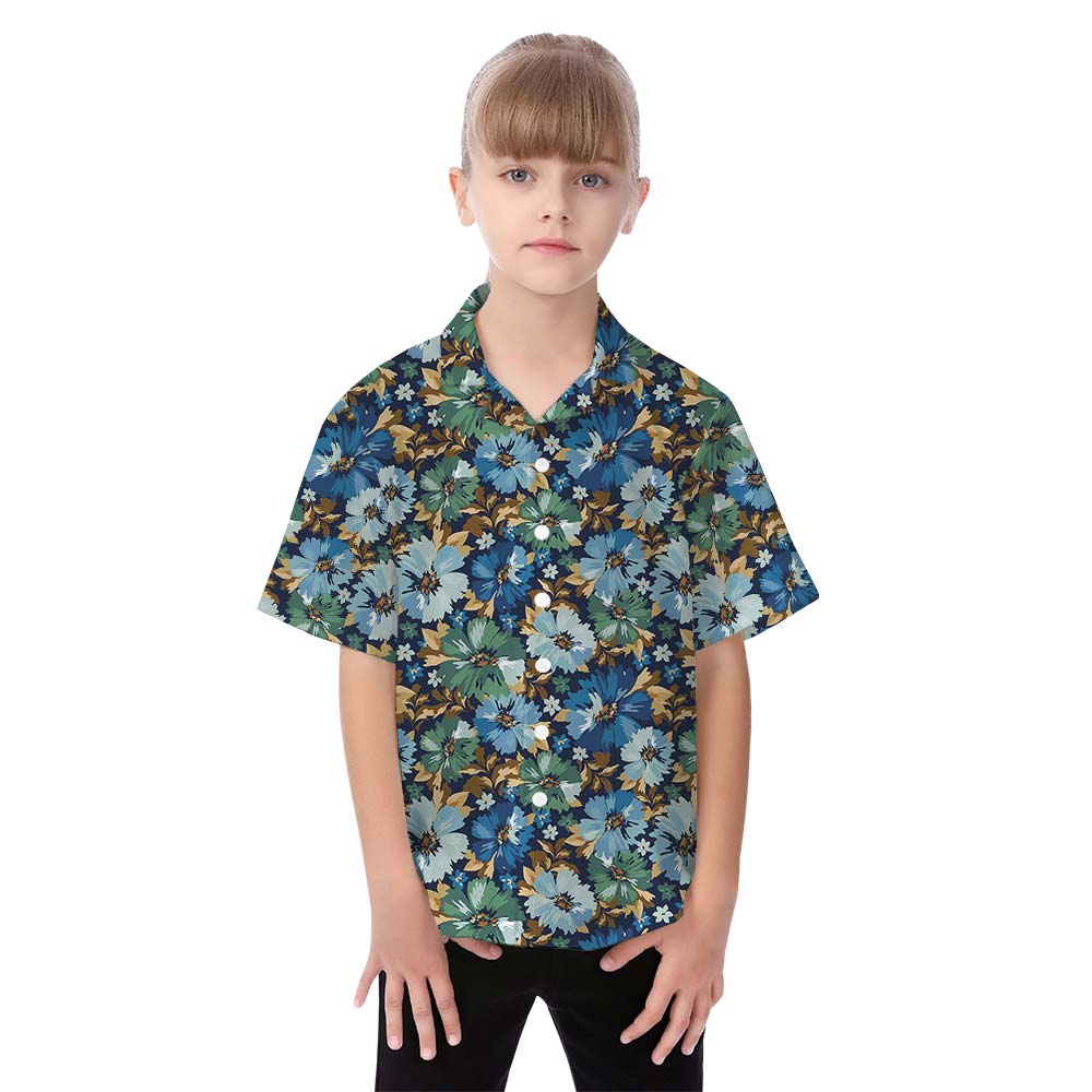 Colorful Flower Pattern Family Matching Summer Time