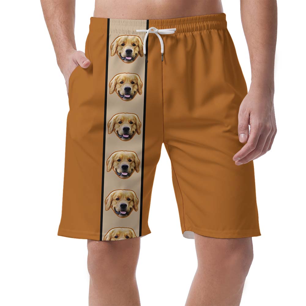 Personalized Custom Dog Hawaiian Shorts Men - variant image 1