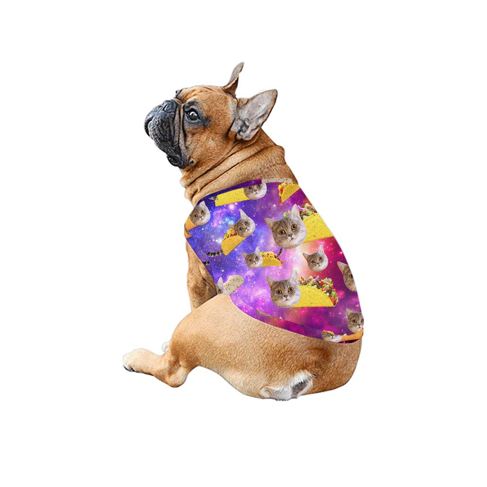 Custom Pet Face Taco Matching Hawaiian Shirts With Pets
