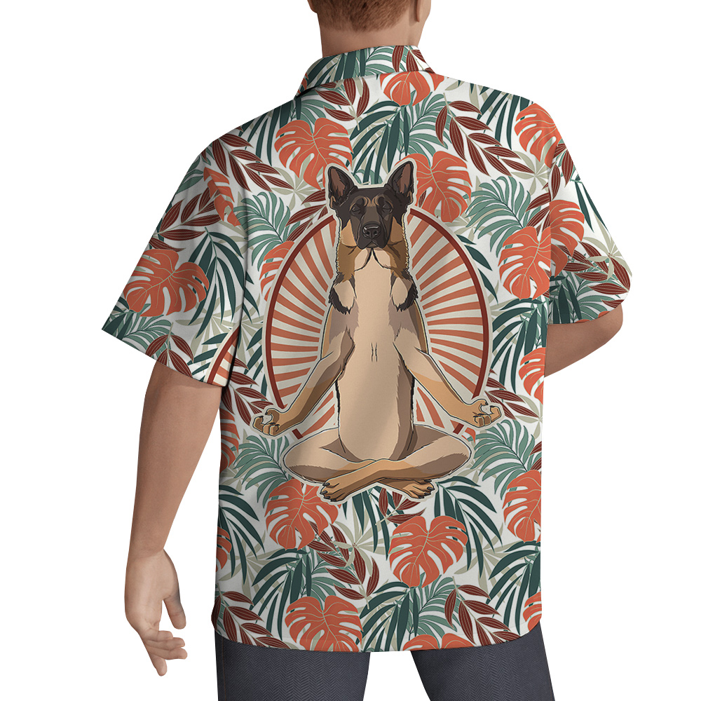 Woofmaste Hawaiian Men Shirt for Dog Lovers - variant image 1