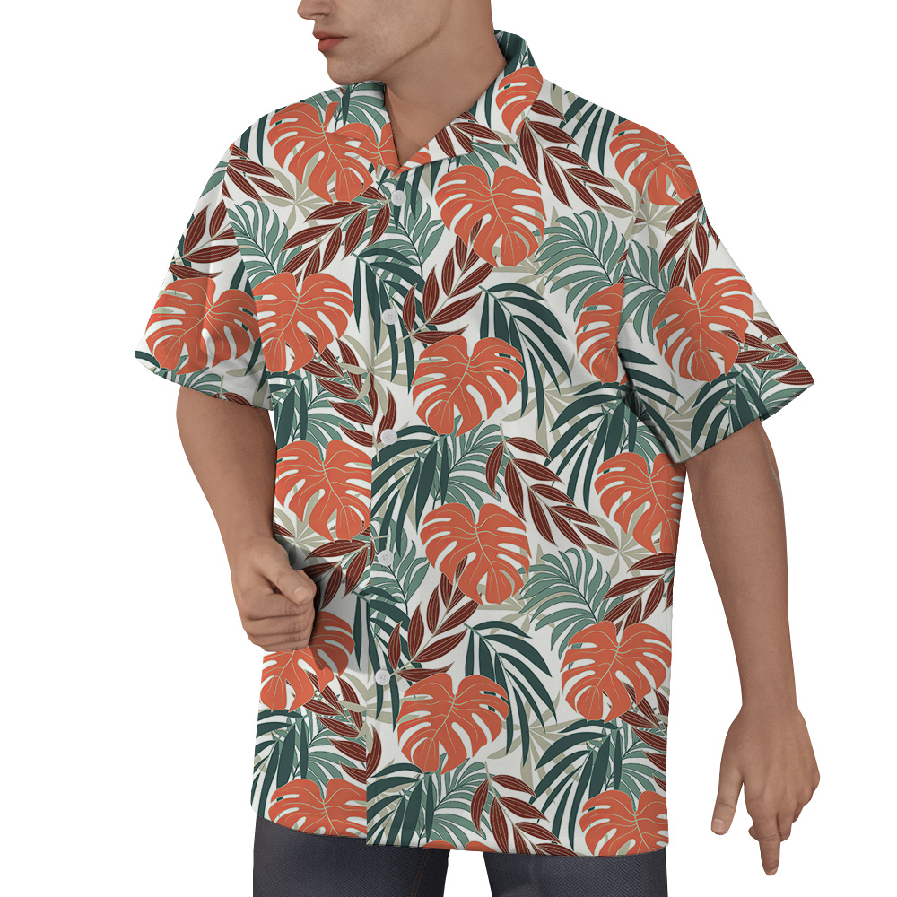 Paws and Reflect Hawaiian Men Shirt for Dog Lovers