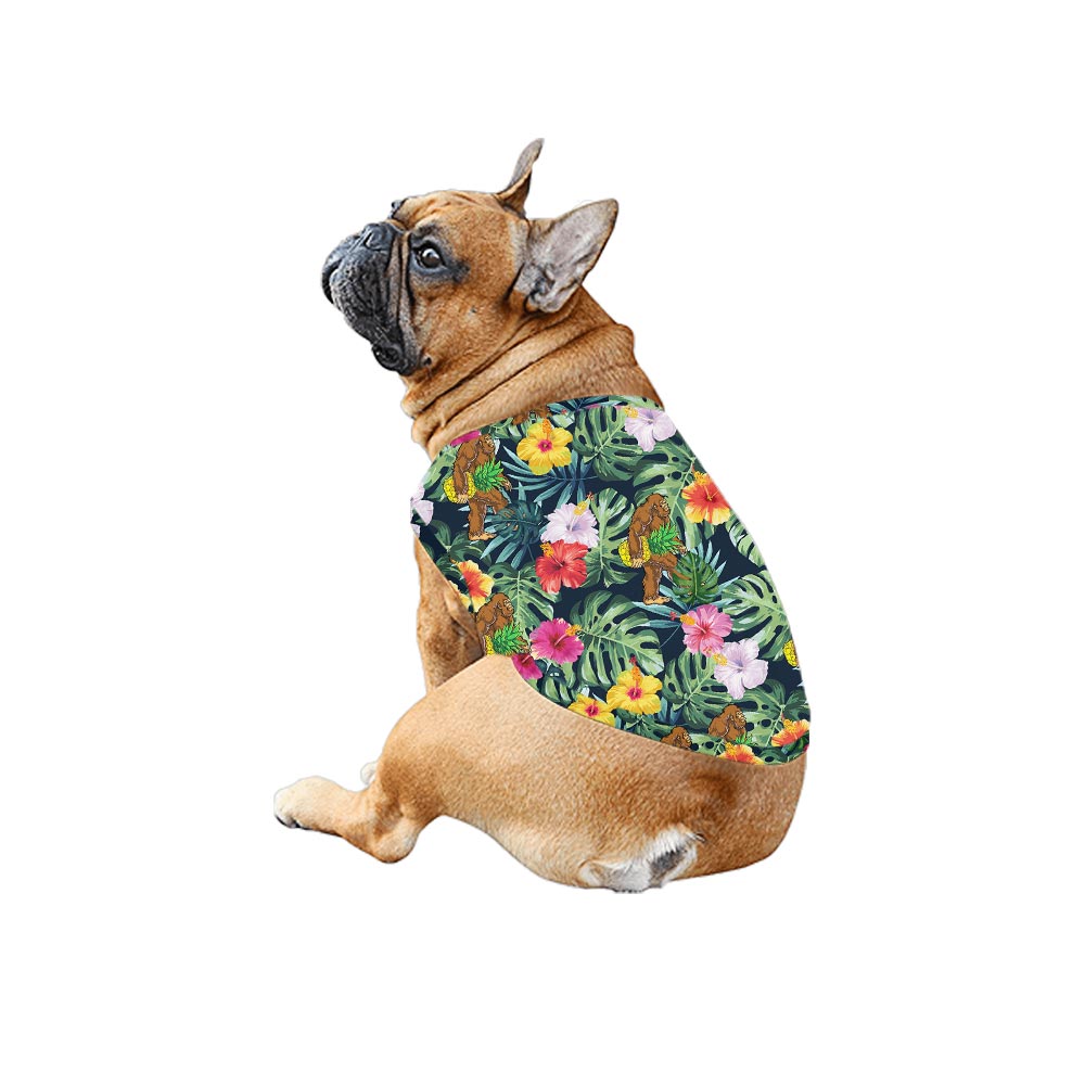 Tropical Bigfoot Flower Family Matching Hawaiian Outfits