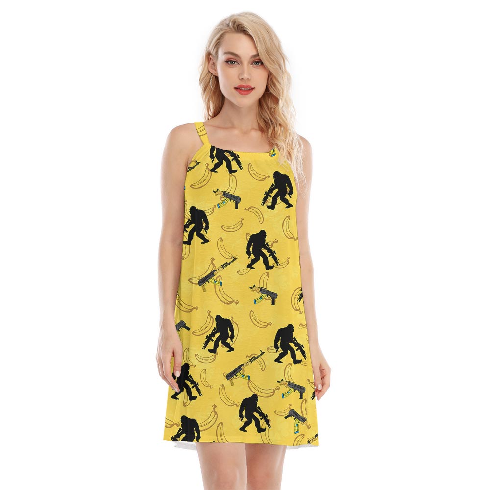 Summer Loving Bigfoot Hawaiian Cami Dress - variant image 1