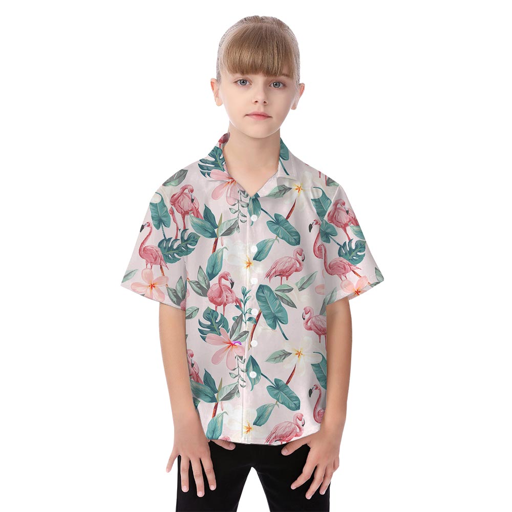 Summer Flamingo Family Matching Hawaiian Outfits
