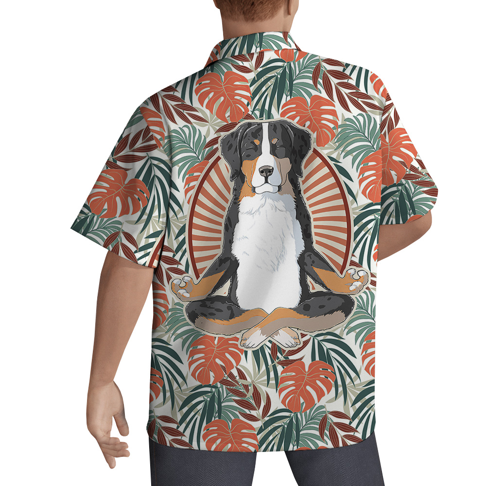 Bernese Mountain Dog Hawaiian Shirt for Men - variant image 1