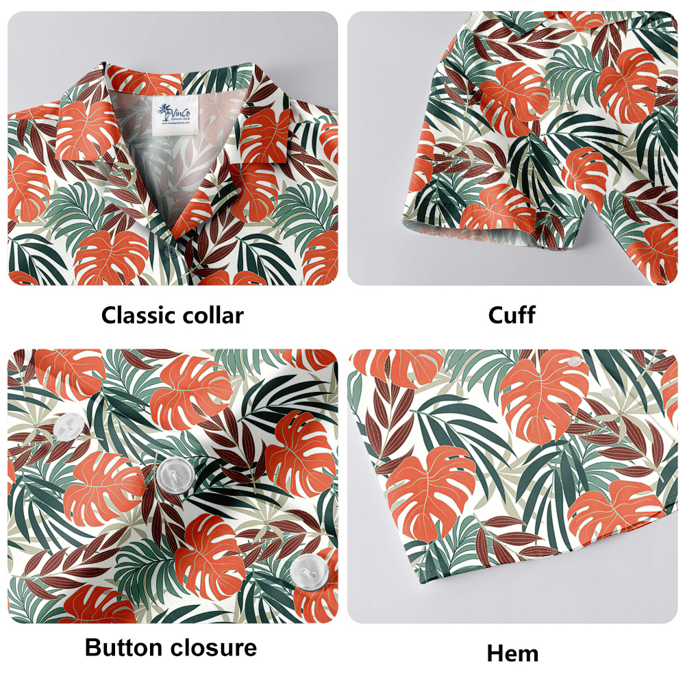 Bernese Mountain Dog Hawaiian Shirt for Men