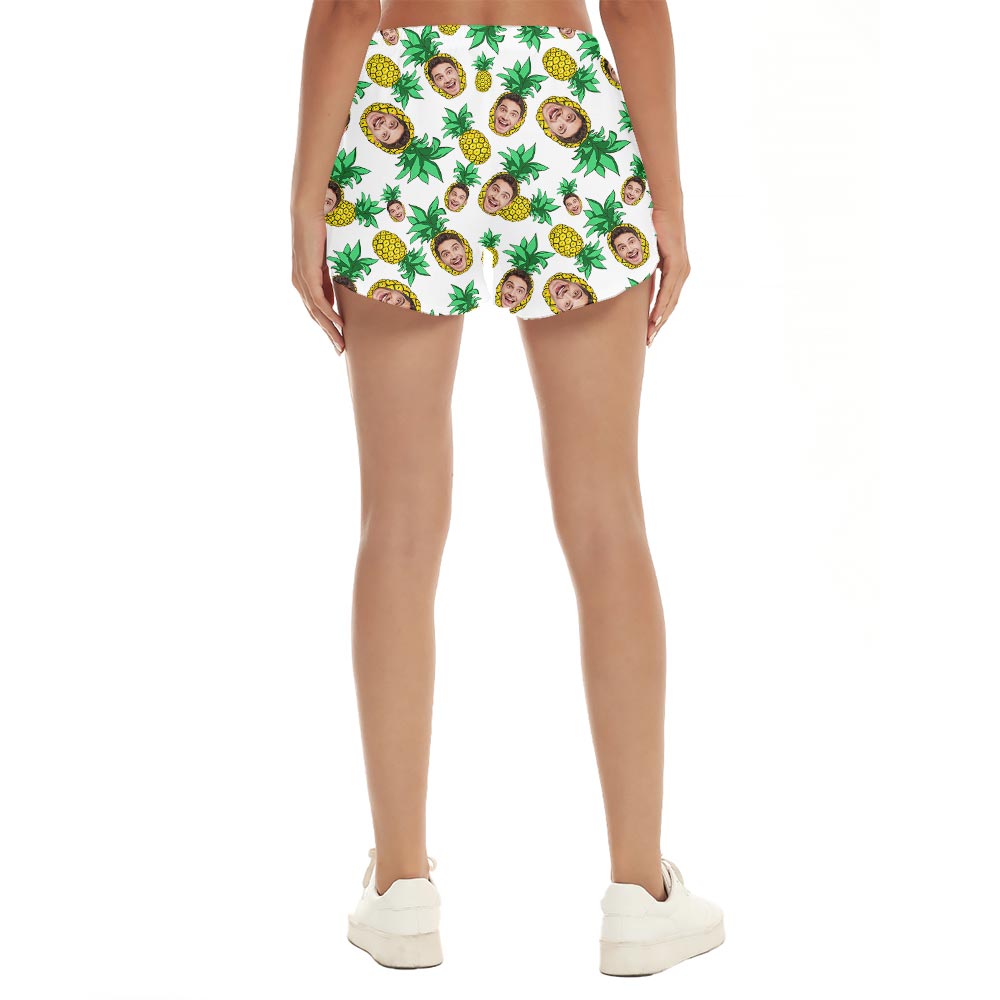 Loving Custom Face Hawaiian Shorts Women