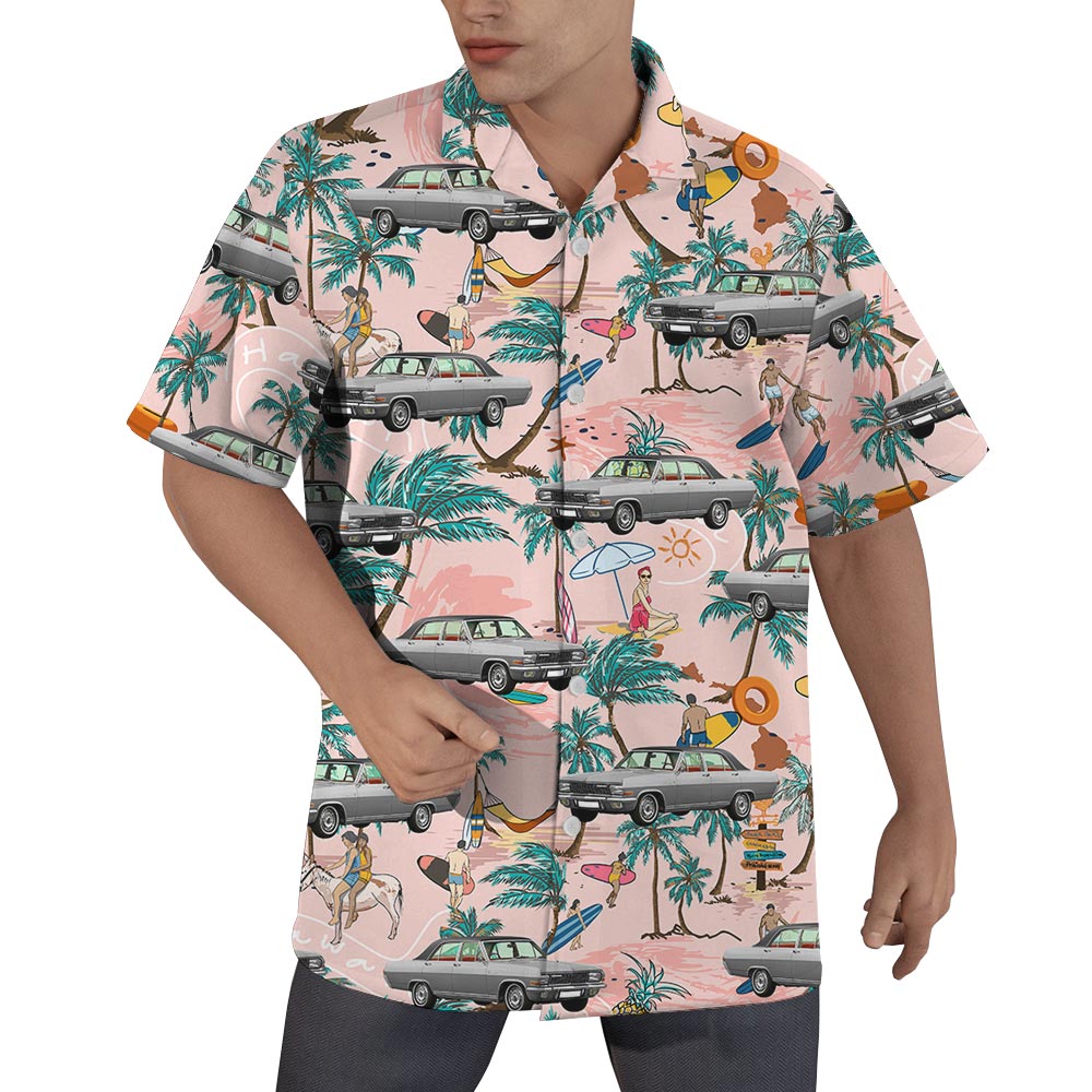 Car Lover Summer Hawaiian Shirt Men - variant image 1