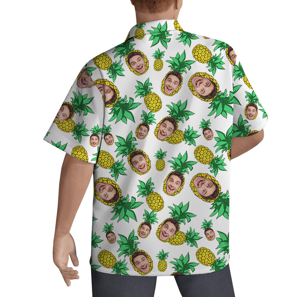 Custom Your Own Face Hawaiian Shirts Men