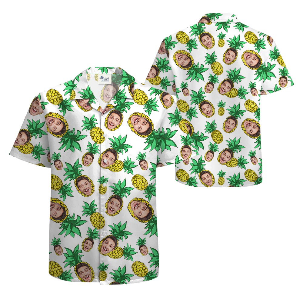 Custom Your Own Face Hawaiian Shirts Men