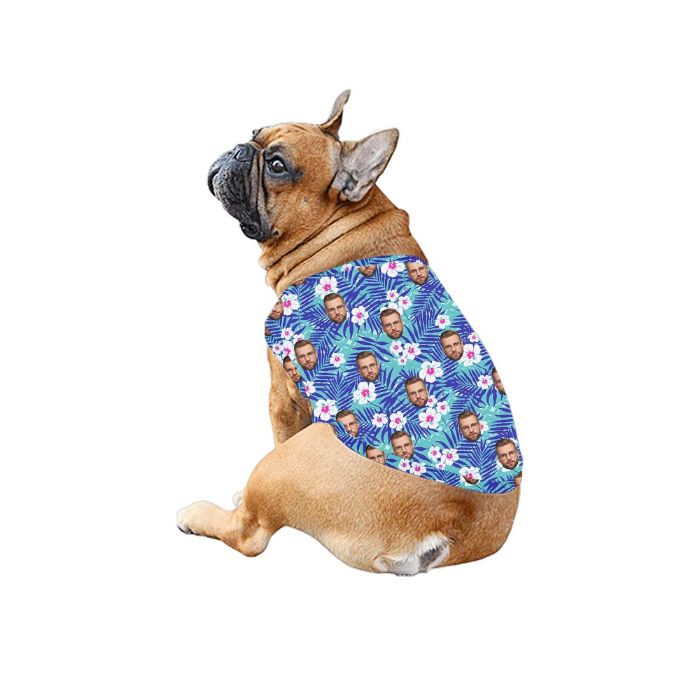 Matching Floral Custom Face Hawaiian Outfits For Family