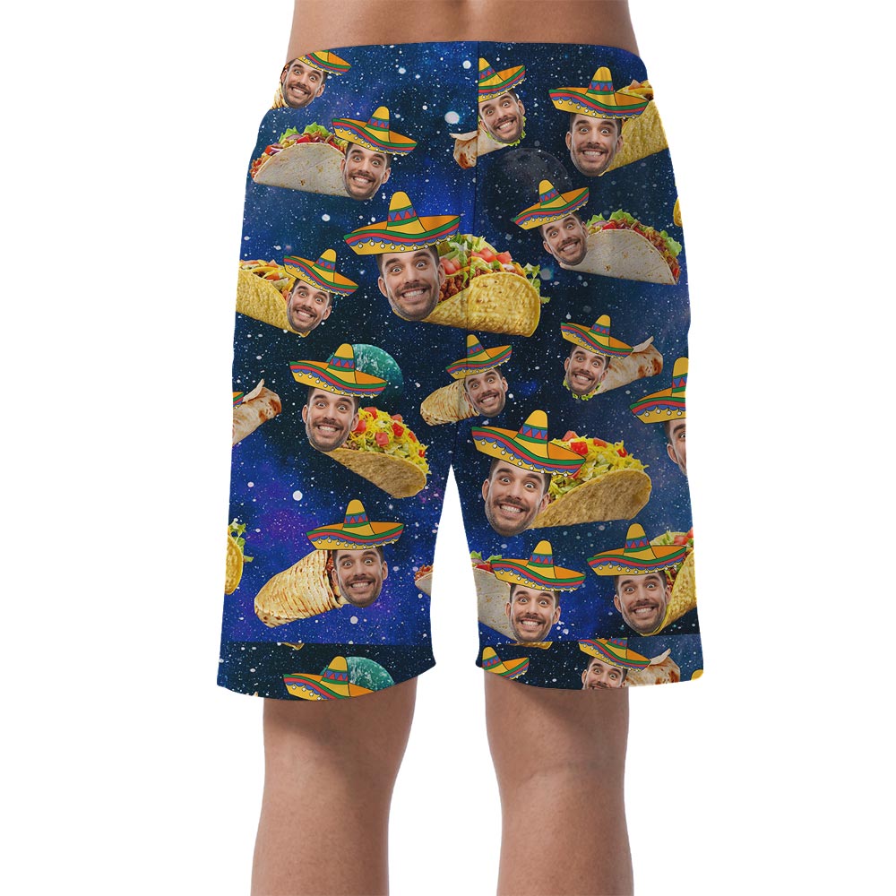 Taco Personalized Hawaiian Shorts Men